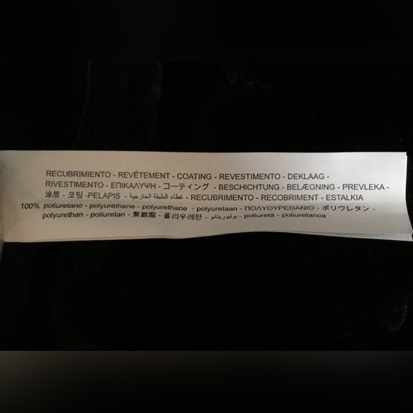 Zara Black Faux Leather Shearling Biker Jacket - Picture 11 of 12